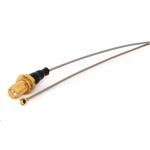 HyperLink CA-UFLRSBQC20 Technologies P-11 RP-SMA Female Bulkhead to U.FL 20cm Pigtail U.FL to RP-SMA Jack Bulkhead, Pigtail 20cm 1.13 Mini Coax