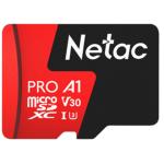 Netac P500 Extreme Pro microSDXC V30 Card with Adapter 128GB