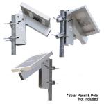 Go Wireless SY-PM-40-50W SY-PM-40-50W (BKT-40) Symmetry pole mount kit for 40 & 50 watt (540mmwide) Symmetry small area solar panels