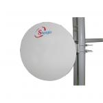 Shenglu Antenna 0.6m Ultra High Performance Low Profile Dual Polarised - 5.25-5.85Ghz for High End Point to Point Backhaul Applications