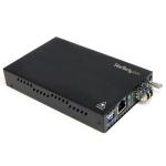 StarTech ET91000LC2 Fiber Media Converter Gigabit 1000Mbps MM Fibre LC 550m