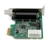 StarTech.com PEX4S953LP 4-port PCI Express RS232 Serial Adapter Card - PCIe RS232 Serial Host Controller Card - PCIe to Serial DB9 - 16950 UART - Low Profile Expansion Card - Windows, macOS, Linux