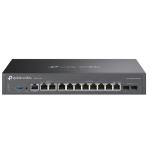 TP-Link Omada ER7412-M2 2.5G Multi-WAN VPN Gateway (Rackmountable) SFP x2 / 2.5GbE x2  / 1GbE x8 / USB 3.0 x1