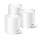 TP-Link Deco X50 Pro (AX3000) Dual-Band WiFi 6 Whole Home Mesh System - 3 Pack 2x 2.5G RJ45