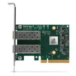 NVIDIA ConnectX-6 Lx EN adapter card, 25GbE, Dual-port SFP28, PCIe 4.0 x8, No Crypto, Tall Bracket