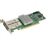 Supermicro AOC-S40G-I2Q Server NIC, 2x QSFP 40GbE, Low-Profile PCIe, Intel XL710 Controller
