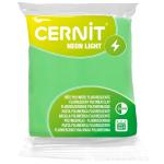 Cernit CE0930056600C Cernit Polymer Clay Neon Light 56g Green