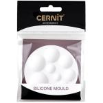 Cernit CE95119C Cernit Silicone Mould 7cm Round Cabochons