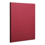 Clairefontaine 791402C Age Bag Clothbound Notebook A4 Blank Red