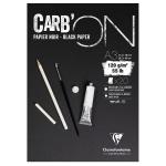 Clairefontaine 975040C CarbON Black Pad A3 120g 20 Sheets