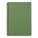 Clairefontaine 785363C Age Bag Spiral Notebook A5 Lined Green