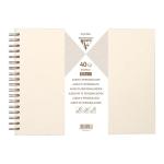 Clairefontaine 95433C Clairefontaine Hardcover Album 32x24cm Iridescent Ivory