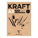 Clairefontaine 96546C Clairefontaine Kraft Pad A3 100sh