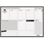 Carpe Diem 9120-CD(22) Carpe Diem Weekly Planner Pad Black