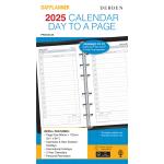 DEBDEN CDPR210025 Debden Personal Dayplanner Refill 2025 Day to Page