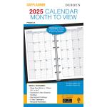 DEBDEN CDPR230025 Debden Personal Dayplanner Refill 2025 Month to View