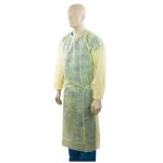 Matthews MPH30485 Polypropylene Isolation Gown - Yellow, 1200mm x 1400mm x 40gsm pprice per Gown