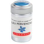 Herbin 20113T  Writing Ink Cartridge Bleu Pervenche, Pack of 6