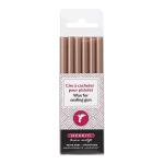 Herbin 35803T  Wax Gun Sticks Rose Gold, Pack of 6