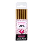 Herbin 35804T  Wax Gun Sticks Gold, Pack of 6