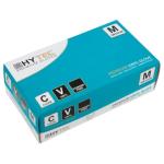 Hytec CVPFM Clear Vinyl Powder Free Disposable Gloves - Medium