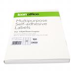 Icon A4 Adhesive Label 24 Labels Per Page (64 x 33.86 mm)