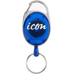Icon Retractable Snap Lock - Blue for Key and ID Card Holders