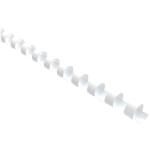 Icon Binding Coil Plastic - 6mm - White Pack of 25