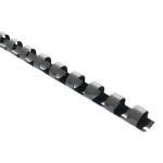 Icon Binding Coil Plastic - 8mm - Black Pack of 25