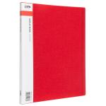 Icon IF313 Display Book A4 with Insert Spine 20 Pocket Red