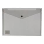 Icon IF460 Icon PP Document Wallet A4 Button Closure Black