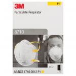 3M 8710 P1 dust/mist respirator P1 20/BX WX700900029 FACE MASK