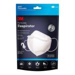3M WX700903551 Particulate Respirator 9123 P2, Pack of 5 face masks disposable P2/n95 rated respirator in convenient pack sizes.