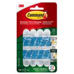 3M 10287 Command Outdoor Light Clips 17006CLR12AWES Clear, Pack of 12