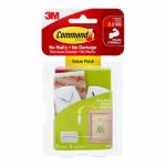 3M ADHESIVES XA006812532 Command Wire-Backed Picture Hanger 17043 White, Pack of 3