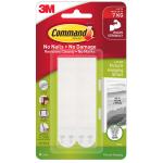 3M 10351 Command Picture Hanging Strips 17206 Large White, Pack of 4 Sets