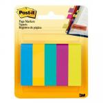 3M 70007065082 Post-it Page Markers 670-5AU 13x50mm Jaipur, Pack of 5