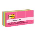 3M XP006002867 Post-it Notes 653-AN 35x48mm Poptimistic (Cape Town), Pack of 12