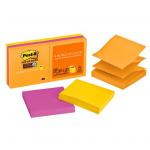 3M 70007053252 Post-it Super Sticky Pop-Up Notes R330-6SSUC 76x76mm Rio de Janeiro, Pack of 6