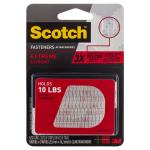 3M Scotch 70006920980 Fastener Extreme - 25x76mm - Clear Pkt/2