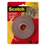 3M 70006933868 Scotch Outdoor Mounting Tape 411P 22mmX1.5m Permanent holds up to 6.7kg Ideal for use on finished/painted surfaces, metal, plastic, vinyl and more