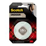 3M 70009127146 Scotch Indoor Mounting Tape 114S 25.4mm x 1.27m