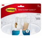 3M 11234 Command Bathroom Multi-Hook BATH21-ES Frosted