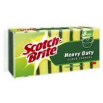 3M 11321 Scotch-Brite Heavy Duty Scrub Sponge, Pack of 8