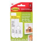 3M 11349 Command Picture Hanging Strips 17218-16ES Assorted White, Value Pack of 16 Sets