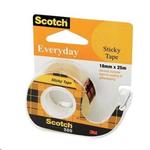 3M Scotch 500 Everyday Tape 18mmx25m, With Dispenser