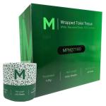Matthews MPH27180 Recycled Wrapped Toilet Tissue Boxed - White, 1 Ply, 1000 Sheets, FSC Recycled (48)    1 Roll/Paper Sleeve 48 Rolls/Box 32 Boxes/Pallet, priced for Per Box, MOQ is 1 Box