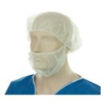 Matthews MPH30075 Polypropylene Beard Covers Single Loop - White, 230mm x 430mm, 12gsm (1000) 100 Covers/Pack 1000 Covers/Box 40 Boxes/Pallet, priced for Per Box, MOQ is 1 Box