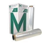 Matthews MPH8000 Prestretch Hand Stretch Film - Clear, 450mm x 600m x 6mu (4)  Extended Core 1.31kg Net Weight 4 Rolls/Box 50 Boxes/Pallet, priced for Per Roll, MOQ is 1 Box