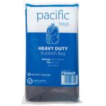 Pacific Bags PB060F Rubbish Bag 60L - Black